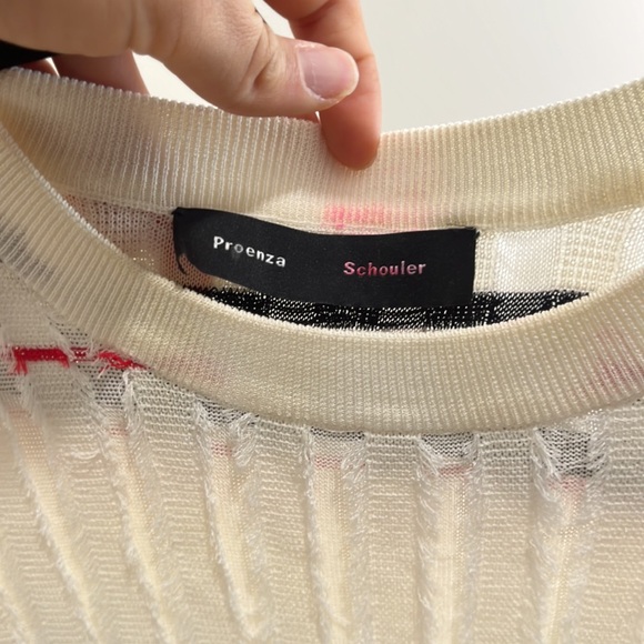 Proenza Schouler Striped Knit Top - Picture 5 of 5